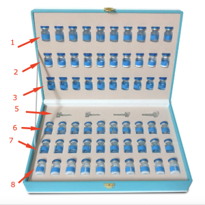 Набір препаратів для косметологічного комбайна і апаратів