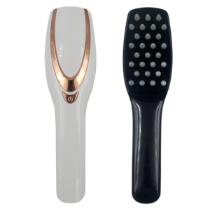 Апарат для масажу голови та відновлення волосся вібромасаж + LED терапія