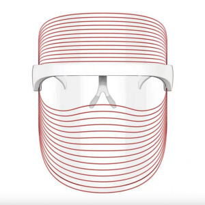 Косметологічна LED маска для обличчя, фотодинамічна 7 кольорів