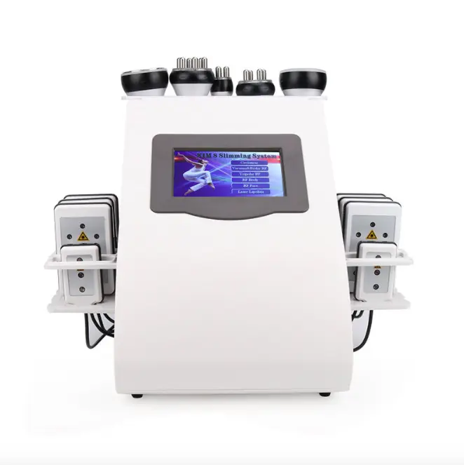 Аппарат для тела KIM 8 SLIMMING SYSTEM с функцией липолиза, кавитации, многополярного RF лифтинга и вакуумного массажа