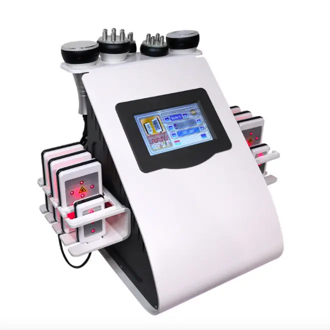 Аппарат для тела KIM 8 SLIMMING SYSTEM с функцией липолиза, кавитации, многополярного RF лифтинга и вакуумного массажа — изображение 6