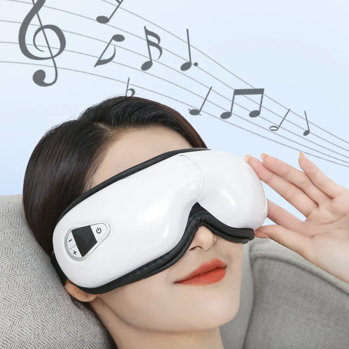 Очки массажные для глаз Eye Care многофункциональные, при нагрузке на глаза — изображение 2