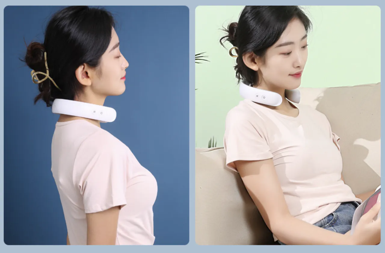 Массажер для шеи SHOULDER с миостимуляцией и подогревом с пультом — изображение 8