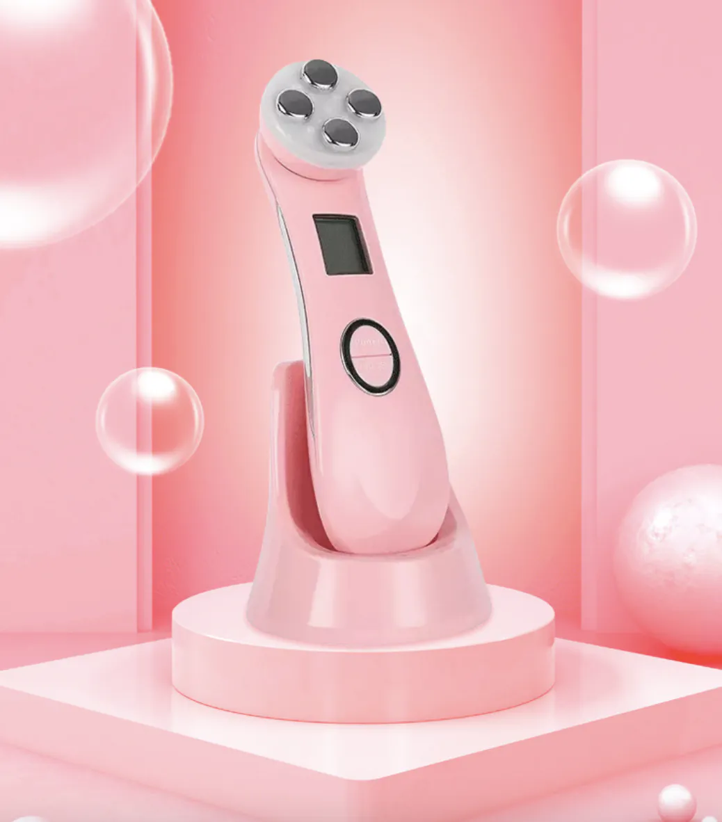 Аппарат для лица BEAUTY 5 в 1: микротоки EMS, мезопорация, RF, LED — изображение 2