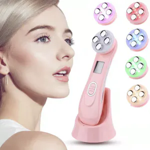 Аппарат для лица BEAUTY 5 в 1: микротоки EMS, мезопорация, RF, LED