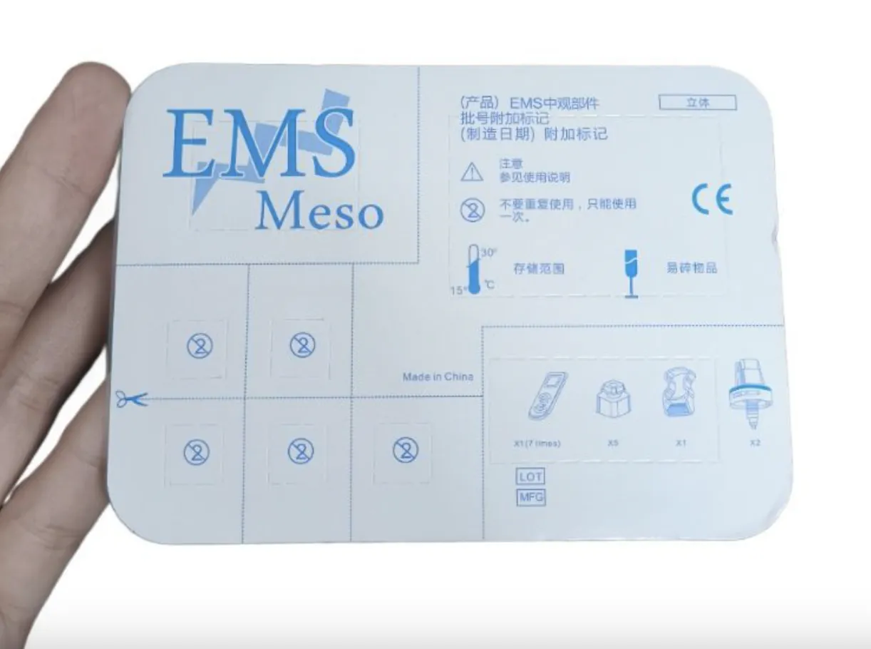 Картридж для безыгольного мезоинжектора EMS водяного света — изображение 6