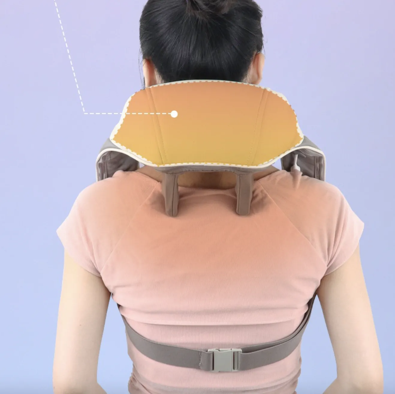 Массажер Neck Massager 5D для шеи, плеч, затылочной части тела и поясницы. — изображение 3