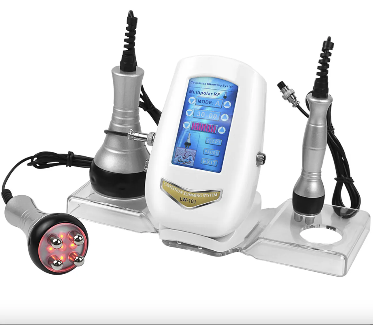 Аппарат кавитации и RF лифтинга Cavitation Slimming LW-101, 3 в 1, для тела