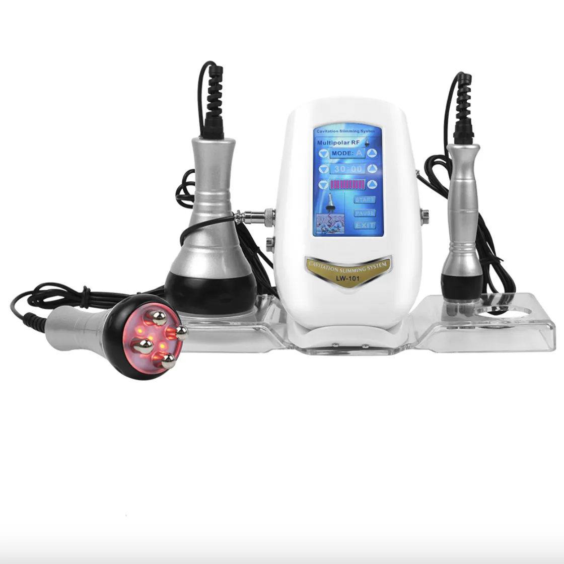 Аппарат кавитации и RF лифтинга Cavitation Slimming LW-101, 3 в 1, для тела — изображение 2