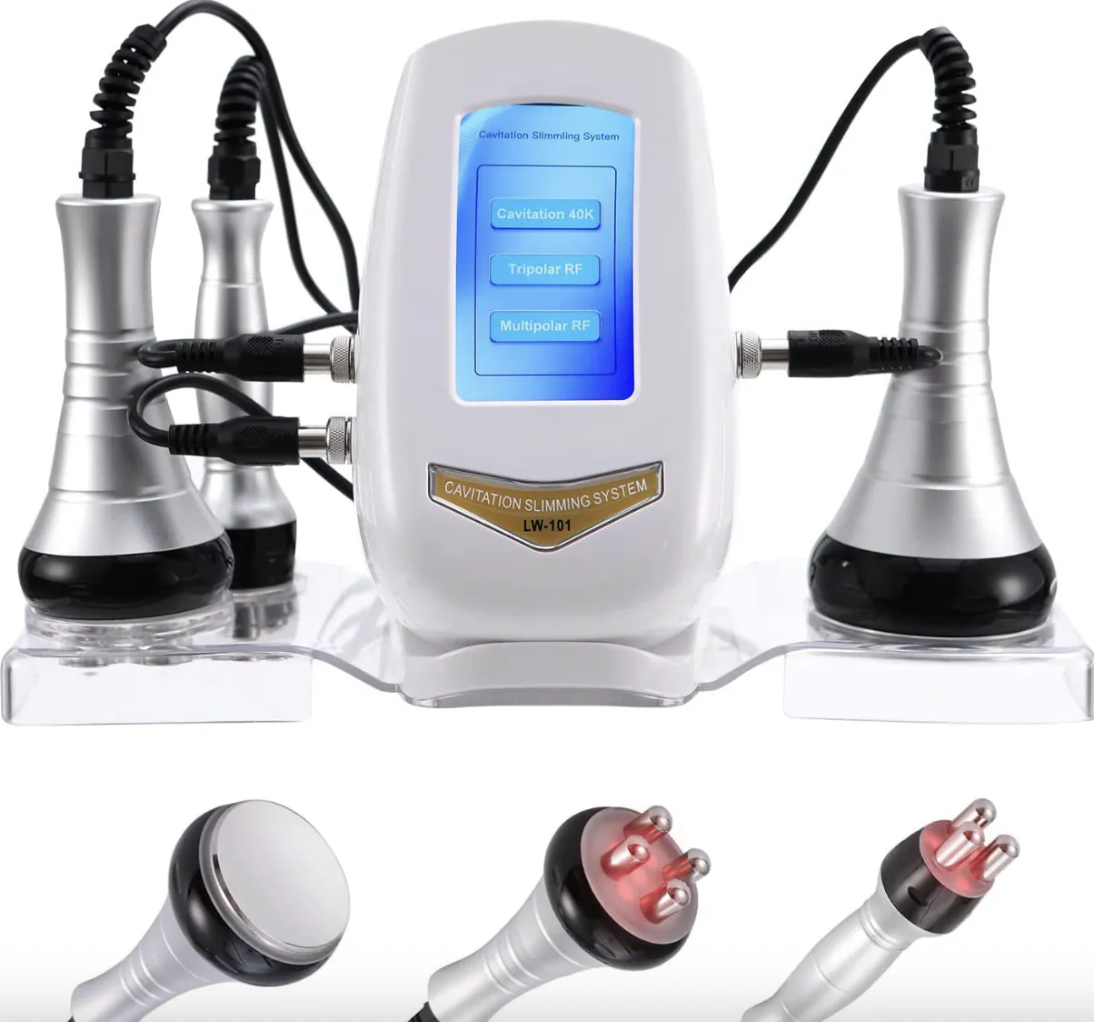 Аппарат кавитации и RF лифтинга Cavitation Slimming LW-101, 3 в 1, для тела — изображение 3