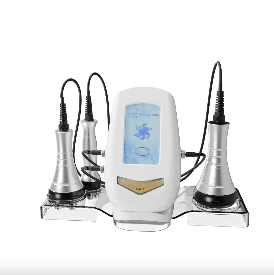 Аппарат кавитации и RF лифтинга Cavitation Slimming LW-101, 3 в 1, для тела — изображение 4